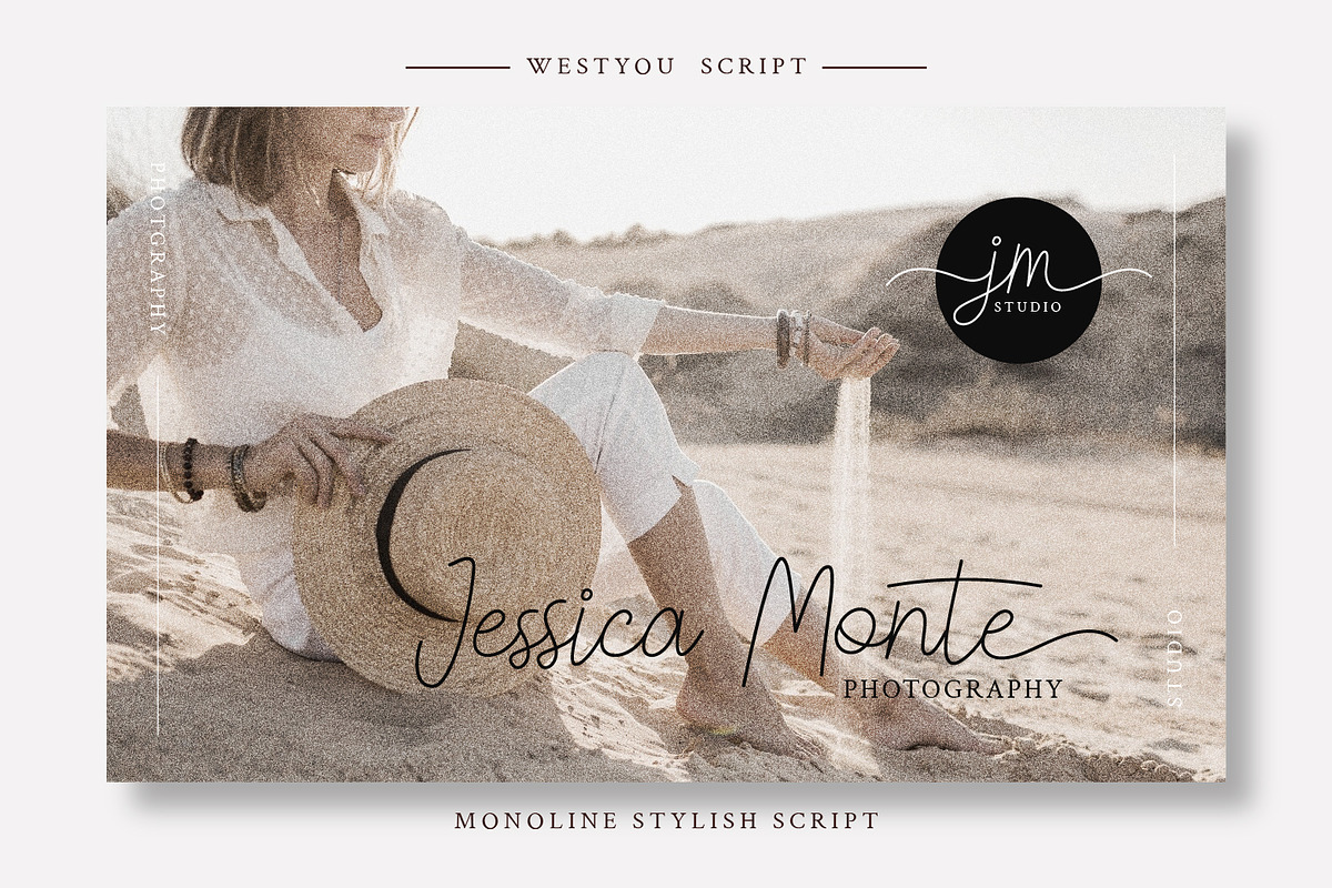Westyou - Script Monoline, a Font by Hasbi Creative (Photo 5 of 11)