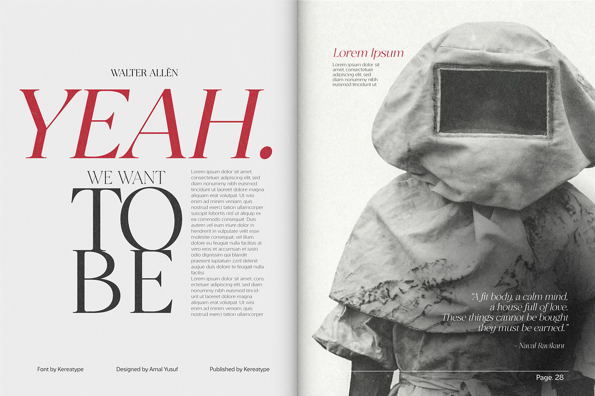 San de More Stylish Classy Serif, a Serif Font by Kereatype (Photo 6 of 15)