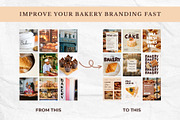 Bakery Instagram Template Canva, a Marketing Template by Anna Design Studio (Thumbnail 8 of 11)