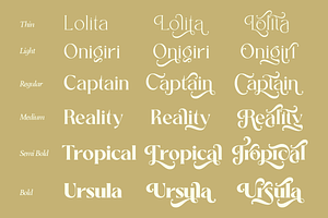 Salitia - 6 Font And Swash