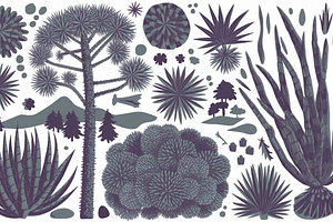 Winter Plants Procreate StampBrushes