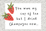 Strawberry Handwritten Font, a Script Font by Craft & Bear (Thumbnail 2 of 4)
