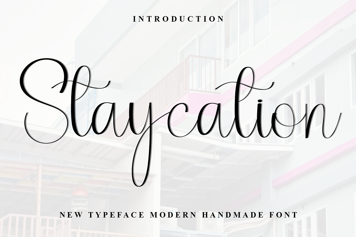 Staycation, a Handwritten Font by InermediaSTUDIO (Photo 1 of 8)