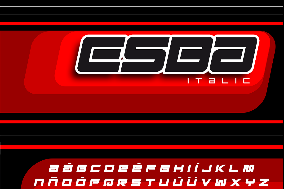 Esba - Italic