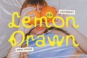 CS Lemon Drawn, a Sans Serif Font by Craft Supply Co. (Thumbnail 1 of 8)