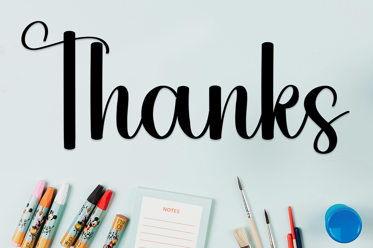 Simple Bigday, a Handwritten Font by FreshTypeINK (Photo 8 of 8)