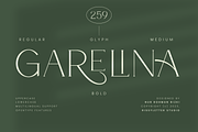 Garelina | Modern Serif Font, a Serif Font by Rissyletter Studio (Thumbnail 1 of 11)