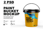 Paint Bucket Mockup, a Product Mockup by Mockupfit (Thumbnail 1 of 5)