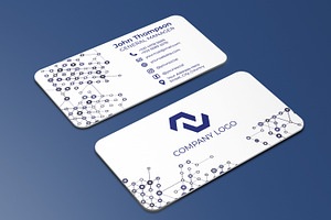 Abstract Business Card Design, a Business Card Template by Kseniya-Omega