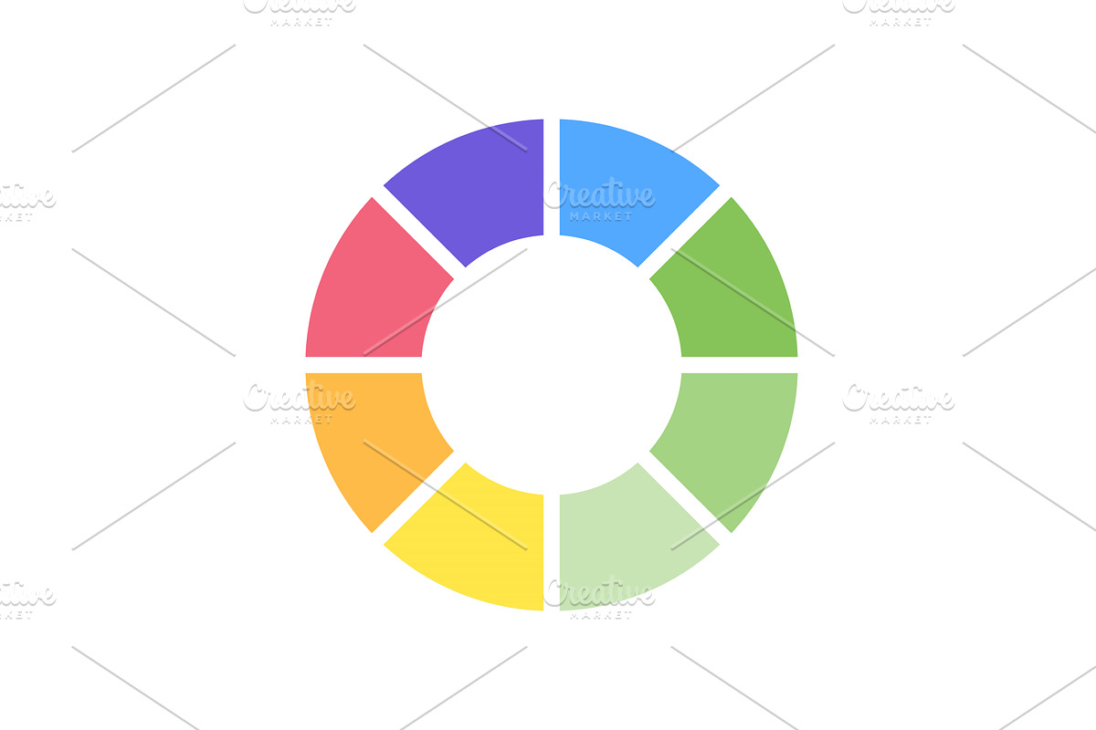 Colorful circle loader icon, an Object Illustration by Things for designers
