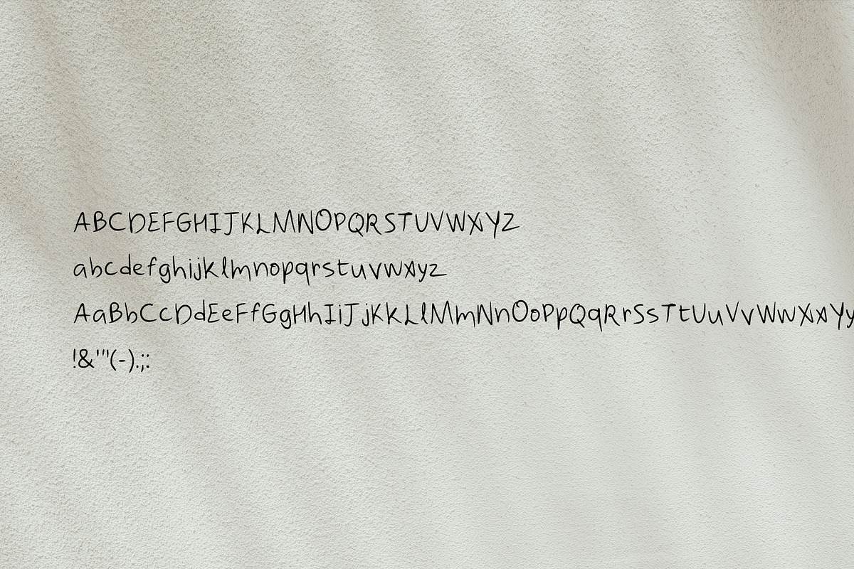 Grainstroke Handwritten Font, a Handwritten Font by Kaleidokika (Photo 7 of 7)