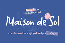 Maison De Sol Handdrawn