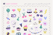 Funny Party Graphics Collection, an Object Graphic by Animoon (Thumbnail 6 of 17)