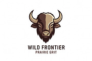 Wild Frontier Bison, a Branding & Logo Template by Logocreative (Thumbnail 1 of 2)