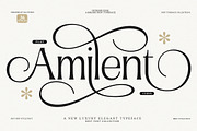 Amilent | 36 Style Font, a Serif Font by IM Studio (Thumbnail 1 of 13)