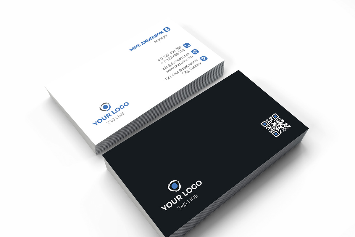 Corporate Business Card, a Business Card Template by designSultan (Photo 3 of 5)