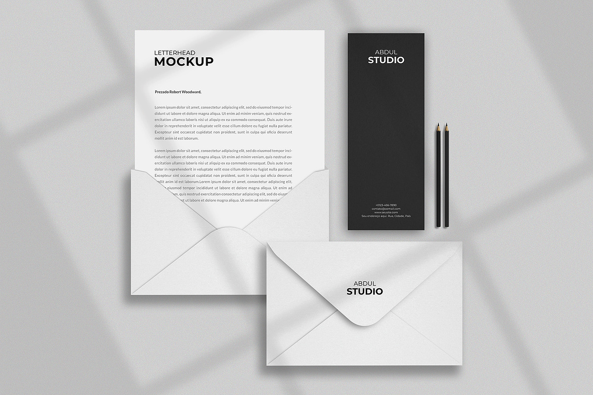 Corporate Stationery Mockup, a Books & Magazine Mockup by Abdul Studio (Photo 7 of 10)