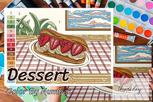 DESSERT Color By Number