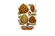 Little Forest Treasures Wall Art, a Background Graphic by LaseredNinja (Thumbnail 1 of 3)