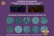 Procreate Maximum Metallic Brush Set, a Brush Add-On by AlwaysBeColoring (Thumbnail 6 of 10)