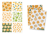 Juicy Fruits, a Pattern Graphic by simpleblues (Thumbnail 4 of 10)