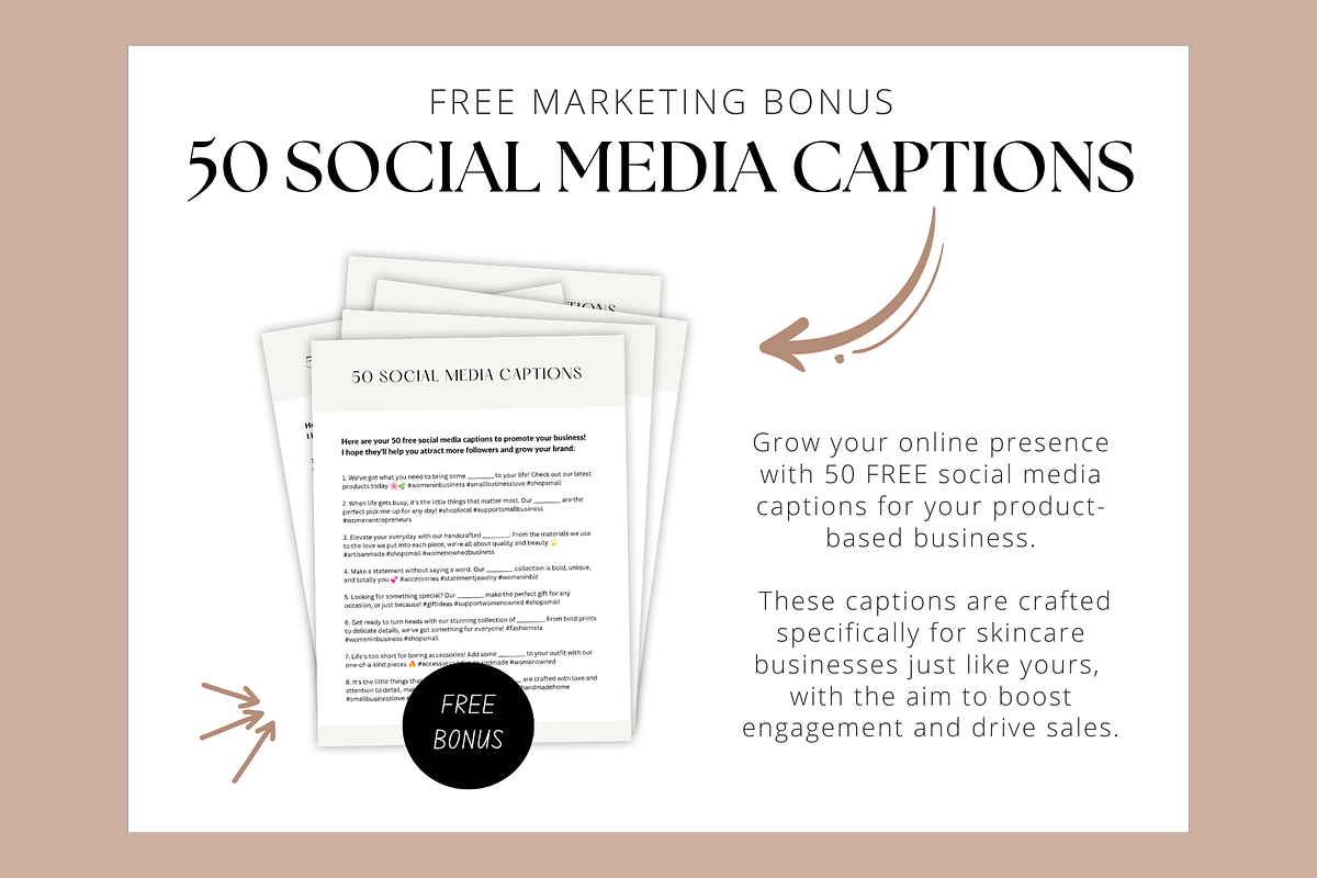 Skincare Social Media Templates, a Social Media Template by Gebers Marketing & Design (Photo 8 of 8)