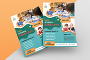 School Admission Flyer Template, a Flyer Template by Template Shop (Thumbnail 4 of 4)
