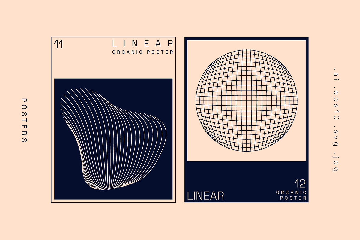 Linear Organic Shapes, an Object Graphic by Léo Alexandre (Photo 11 of 12)