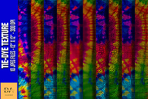 Tie-Dye Texture Digital Papers #81