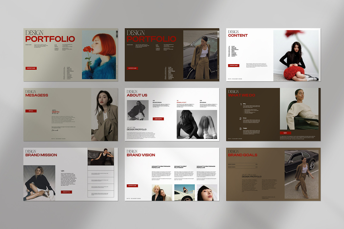 Design Portfolio Presentation preview 6