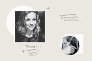 Handwritten Sans Serif Girly Font, a Sans Serif Font by pixelcolours (Thumbnail 4 of 10)