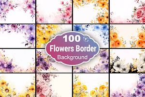 Wedding Flowers Frame Background, a Background Graphic by Forhadx5