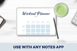 Monthly Workout Planner PDF