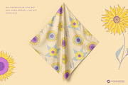 Flower Garden Seamless Patterns, a Pattern Graphic by Youandigraphics (Thumbnail 5 of 14)
