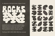 Rocks - Hand Drawn Organic Forms, a Decorative Illustration by Madeline ODonoghue Design (Thumbnail 4 of 13)