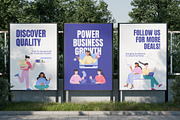 Business Flat Illustrations Bundle, a Finance Illustration by Brickclay (Thumbnail 3 of 13)