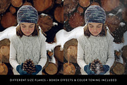 Snowy - Falling Snow Effects, a Layer Style Add-On by RAPPIDLY (Thumbnail 2 of 4)