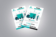 Multipurpose Delivery Service Flyer, a Flyer Template by Designscozy (Thumbnail 5 of 5)