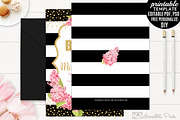 Pink and Gold Bridal Shower Invite, an Invitation Template by Blush Roses Print (Thumbnail 2 of 2)