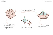 158 freehand pastel icons, an Outline Icon by Pinkbrush (Thumbnail 2 of 6)