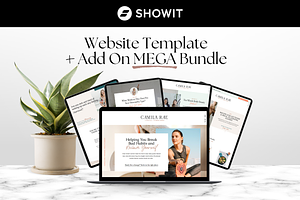 Health Coach Website MEGA Bundle, a Websites & App Template by Sugar Studios