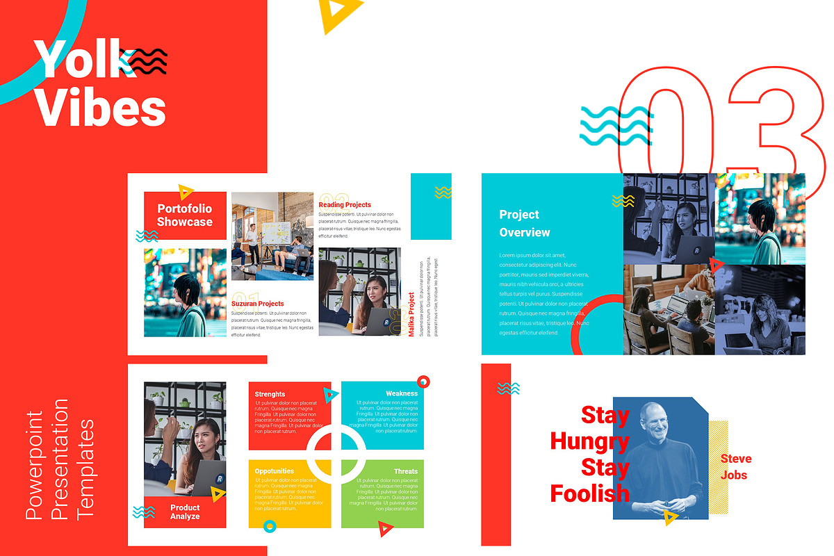Powerpoint - Yolk Colorfull, a Presentation Template by Yolk Vibes (Photo 2 of 7)