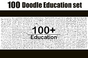 Education doodle line icon set, an Outline Icon by foxndeer (Thumbnail 3 of 3)