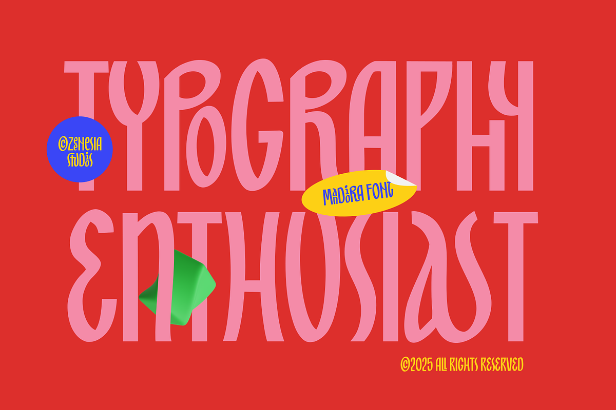 Mandiora, a Sans Serif Font by zeenesia (Photo 4 of 17)