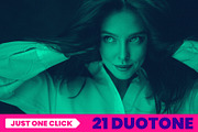21 Duotone Effects, an Action Add-On by PSD Action (Thumbnail 4 of 22)