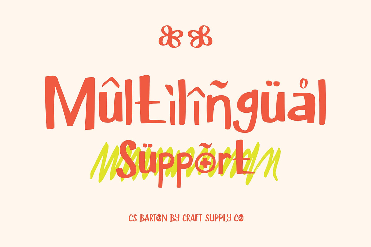 CS Barton – Playful Marker Font, a Handwritten Font by Craft Supply Co. (Photo 3 of 8)