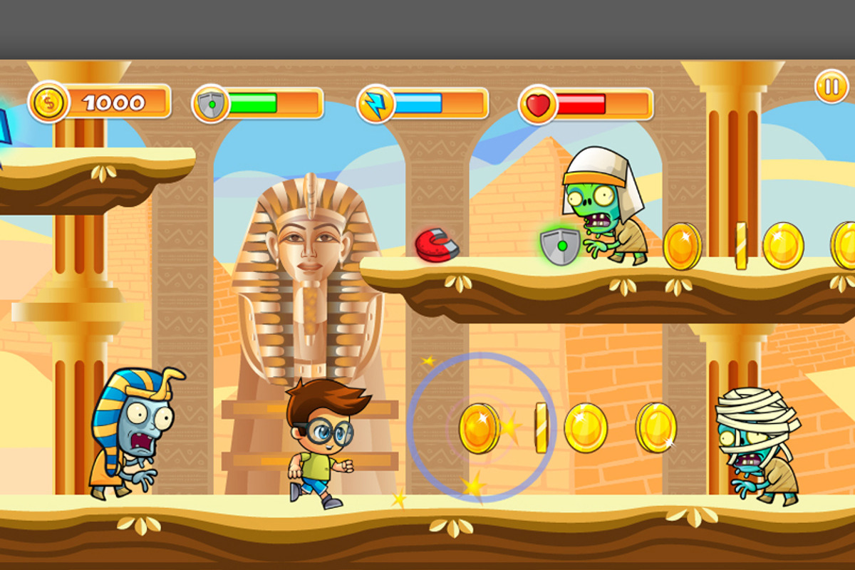 Egypt   Plat-former Game Assets, an Illustration by DionArtworks (Photo 2 of 2)