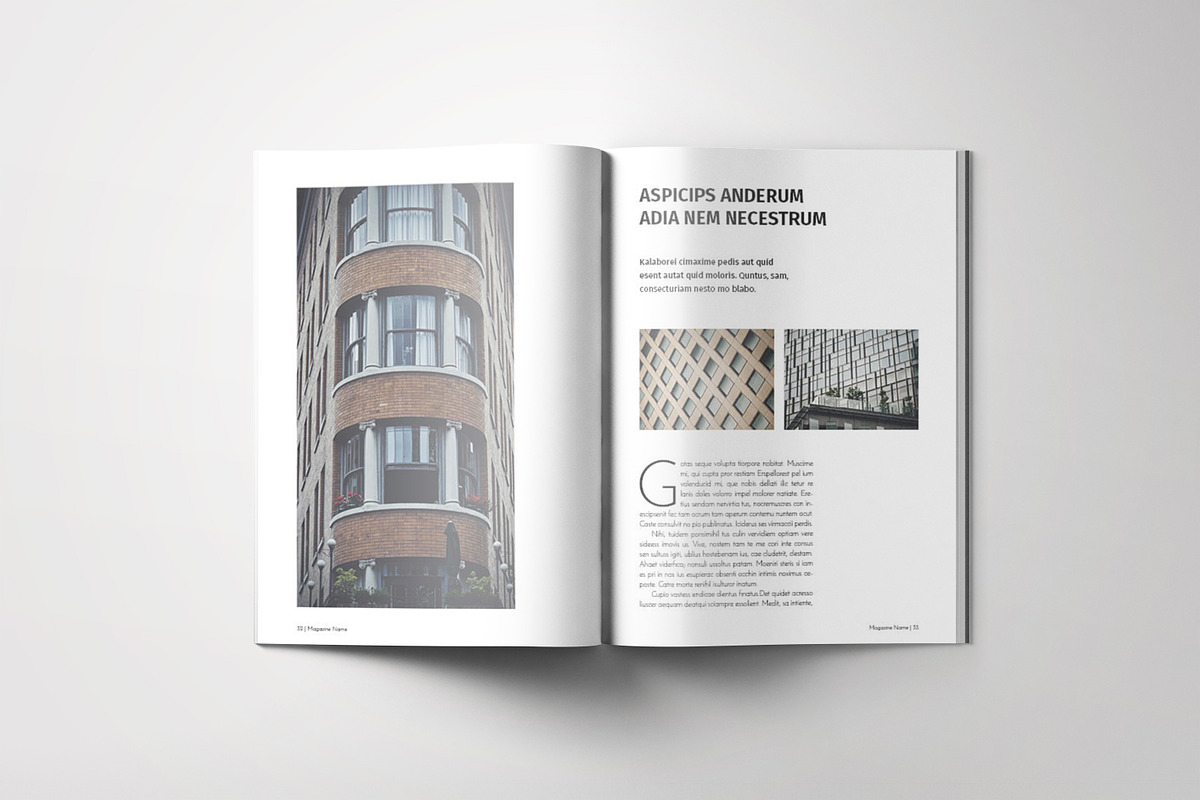 A4 & US Letter Magazine, a Magazine Template by Bookrak Graphic Design (Photo 11 of 13)