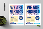 Job Hiring Graphic Designer Flyer, a Flyer Template by Annora Studio (Thumbnail 2 of 6)