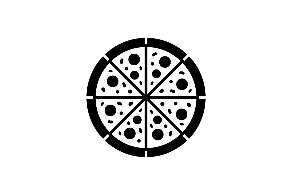 Pizza Slice Silhouette Shapes, an Object Graphic by Designs_River (Photo 3 of 3)